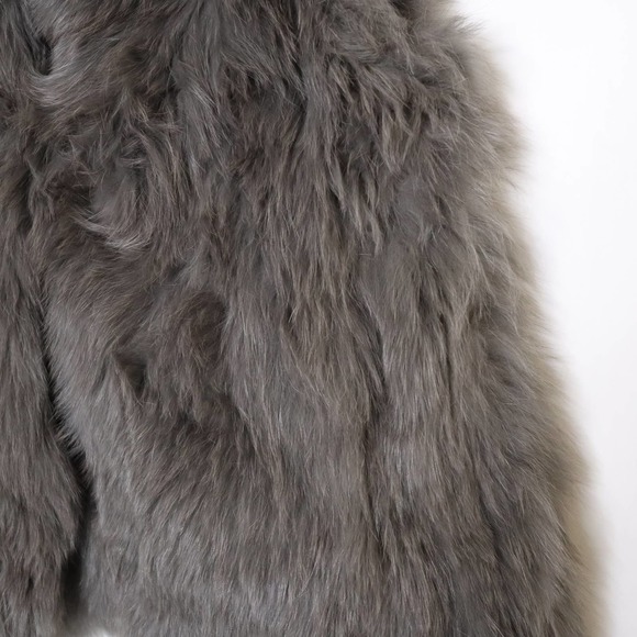 THEORY Hanalee Blue Fox Fur Vest P/S - Picture 3 of 8
